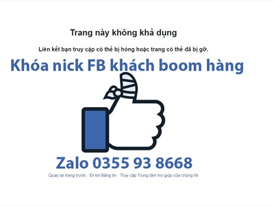 Dịch Vụ Rip Nick Facebook, dịch vụ khóa nick Facebook uy tín